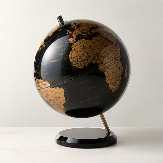 Black Acrylic Globe