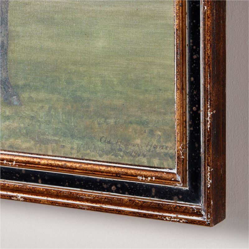 Black Horse' Framed Oil Painting Reproduction 18''x22'' - image 3 of 7