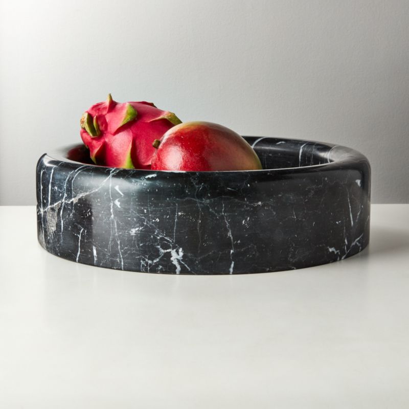 Black Marble Bowl - image 9 of 14