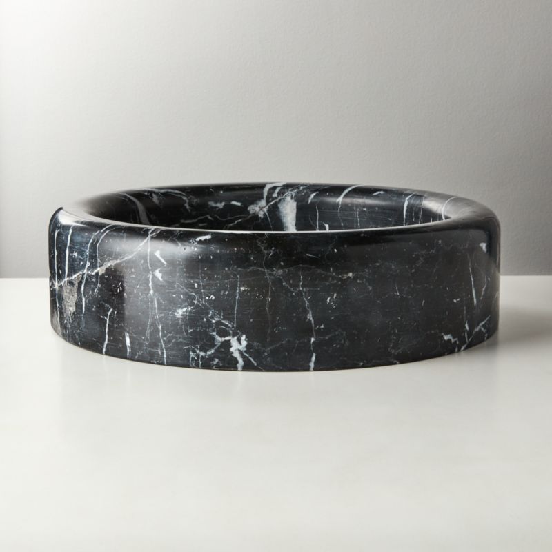 Black Marble Bowl - image 8 of 14