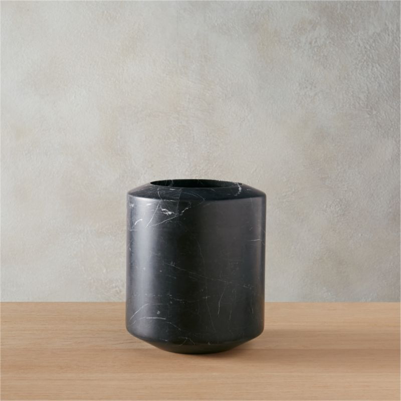 View Black Marble Utensil Holder details
