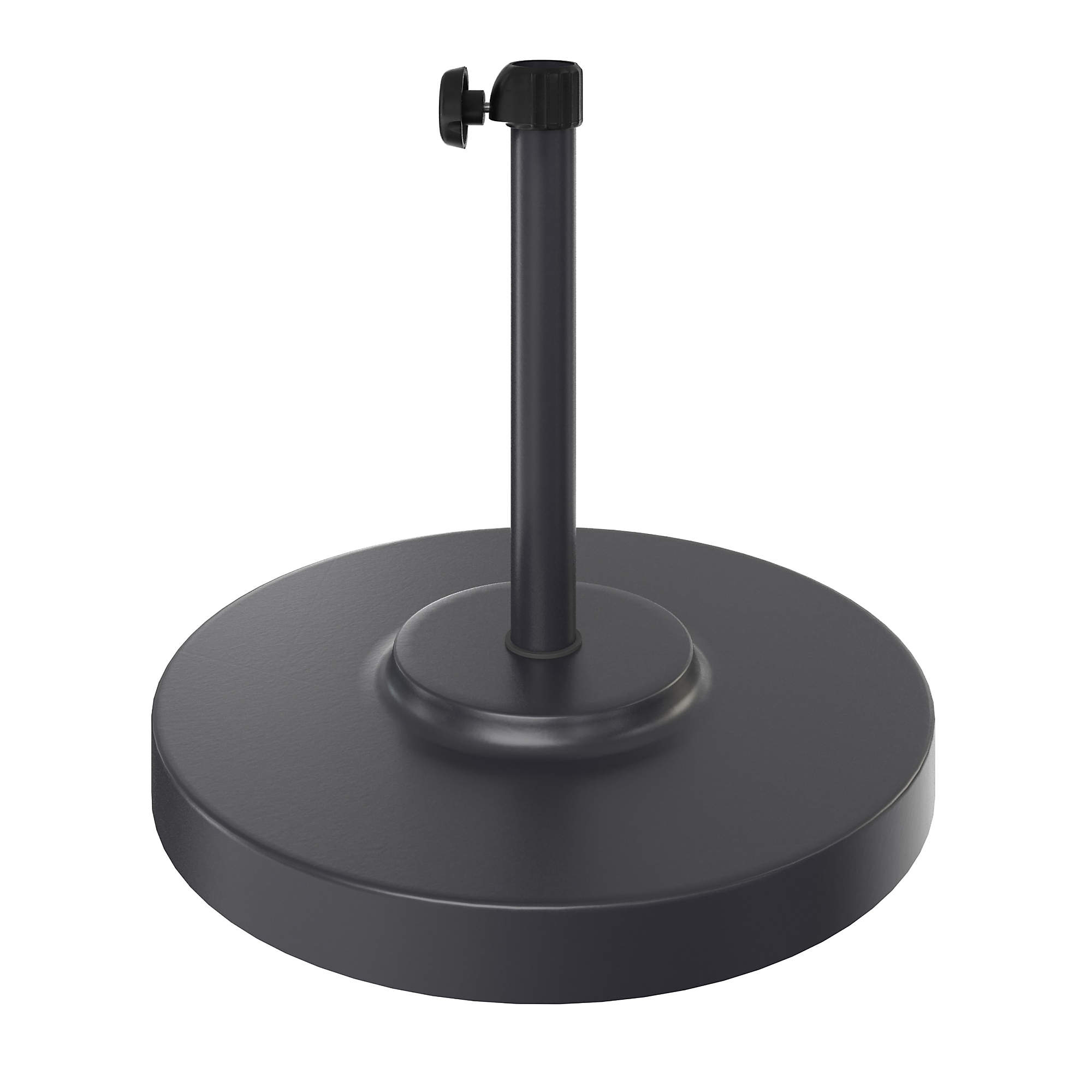 Black Outdoor Umbrella Base | CB2