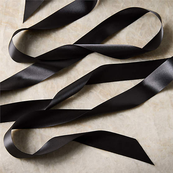 Black Holiday Ribbon