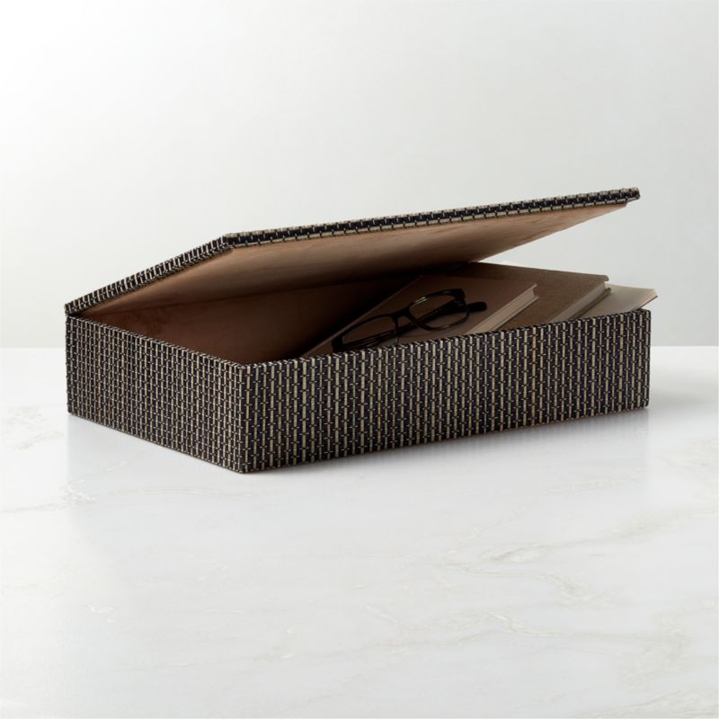 View Allister Black Storage Box Large details