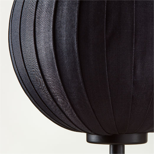 Ra Black Silk Hat & Wig Stand