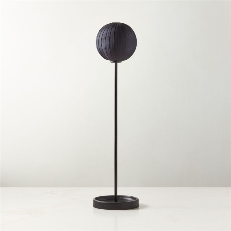 Ra Black Silk Hat & Wig Stand - image 0 of 5