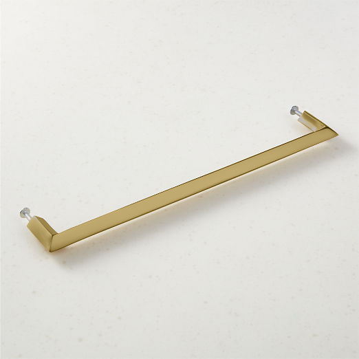 Blaine Brushed Brass Handle 10"