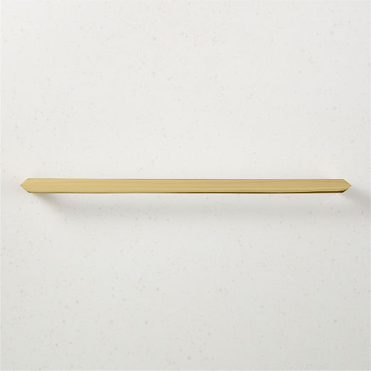 Blaine Brushed Brass Handle 12"