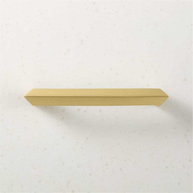 Viewing product image Blaine Brushed Brass Handle 4" - image 1 of 5