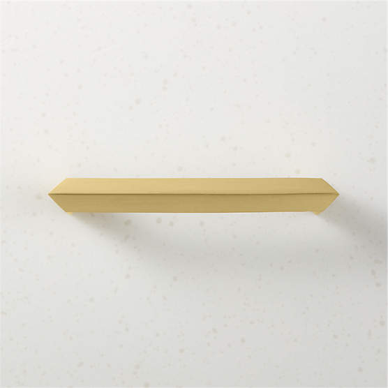 Blaine Brushed Brass Handle 4"