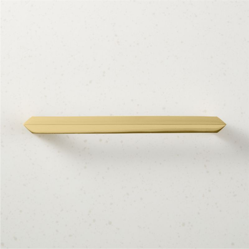 Viewing product image Blaine Brushed Brass Handle 6" - image 1 of 5