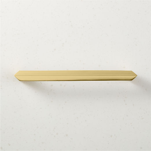 Blaine Brushed Brass Handle 6"