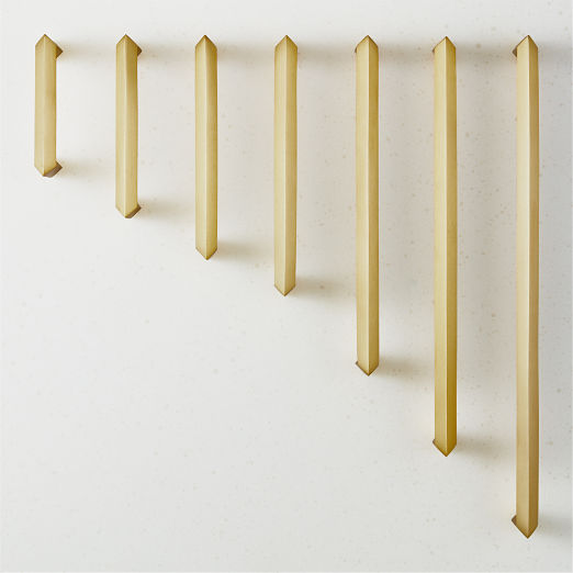 Blaine Brushed Brass Handles