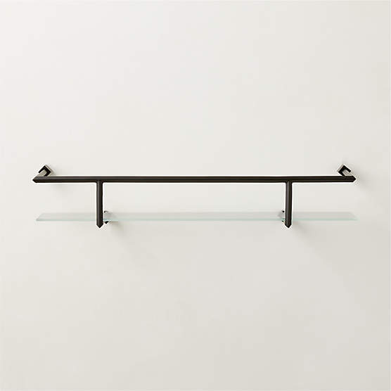 Acrylic Wall Shelf 48" + Reviews | CB2