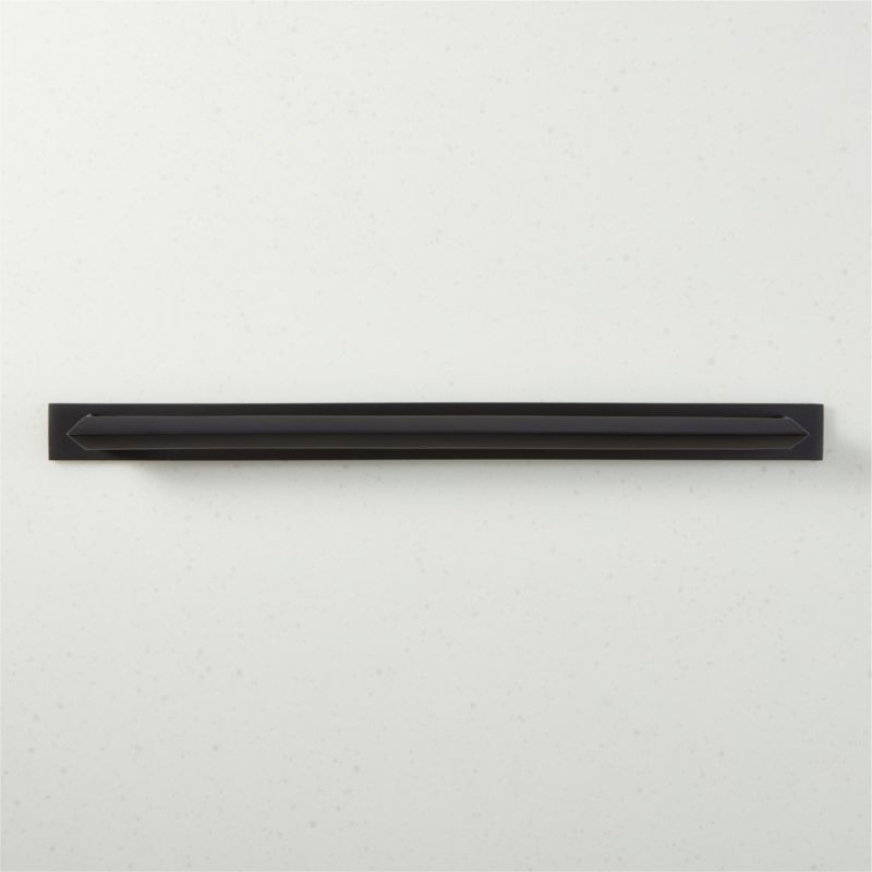 Blaine Black Handle with Back Plate 12" - image 0 of 4