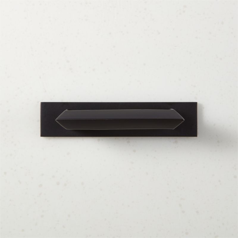 Blaine Black Handle with Back Plate 3" - image 0 of 5