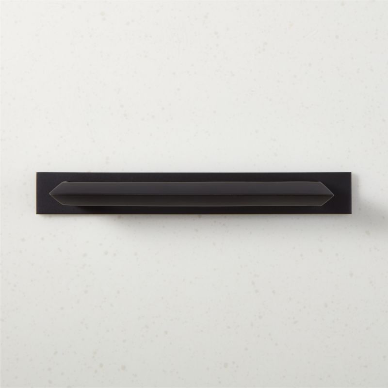 Blaine Black Handle with Back Plate 6" - image 0 of 4