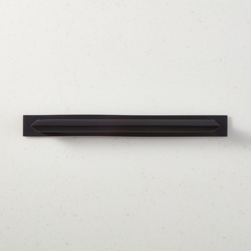 Blaine Black Handle with Back Plate 8" - image 0 of 4