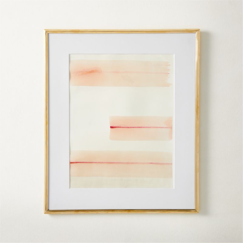 View Blaine Polished Brass Picture Frame 11"x14" details