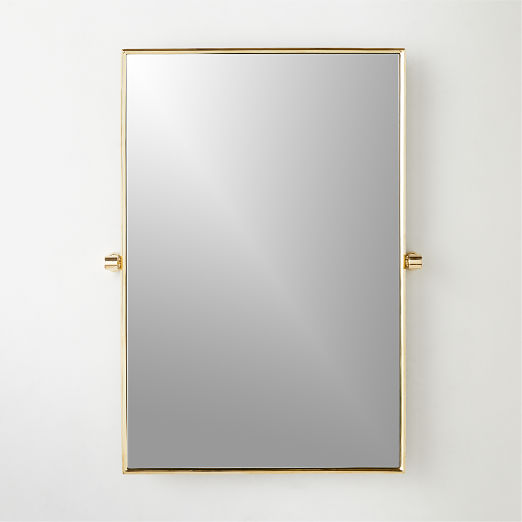Modern Brass Wall Mirrors CB2