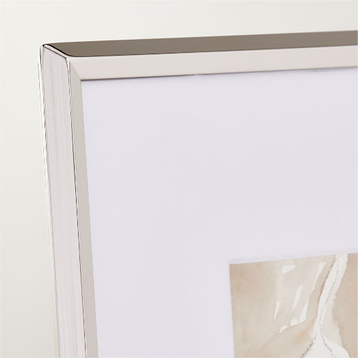 Blaine Polished Nickel Picture Frame 8"x10"