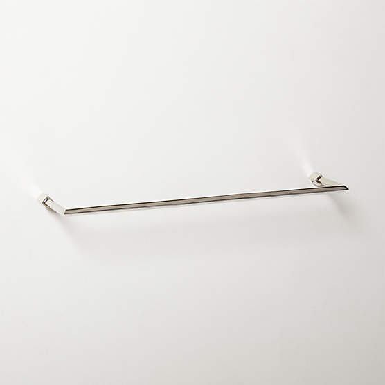 Flynn Modern Gold Towel Bar 24" + Reviews CB2