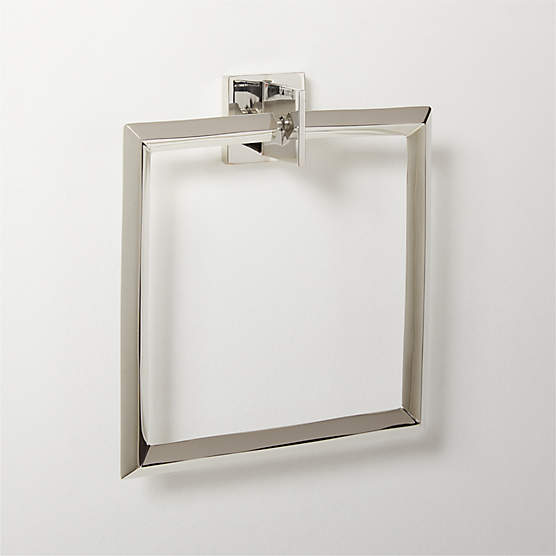 Damon Modern Polished Nickel Wall Mounted Toilet Paper Holder + Reviews