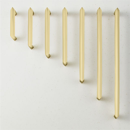 Blaine Hardware Collection Brushed Metal Handles CB2