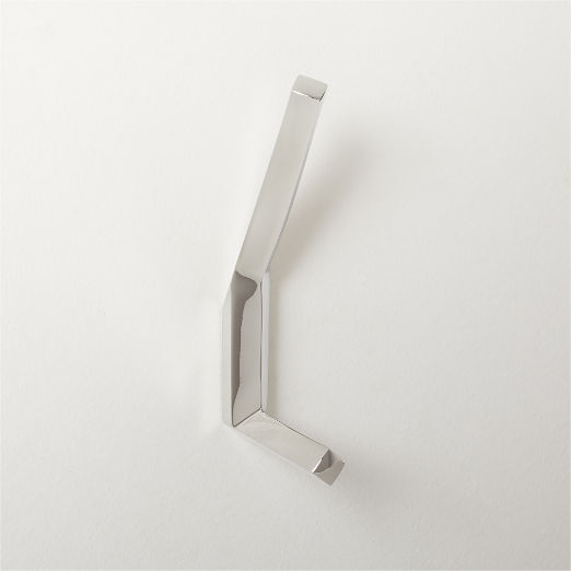 Blaine Polished Nickel Wall Mount Hook