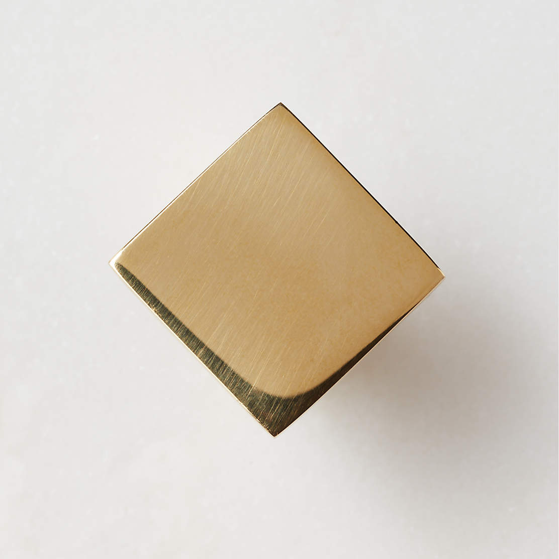 Kela Unlacquered Brass Knob + Reviews CB2