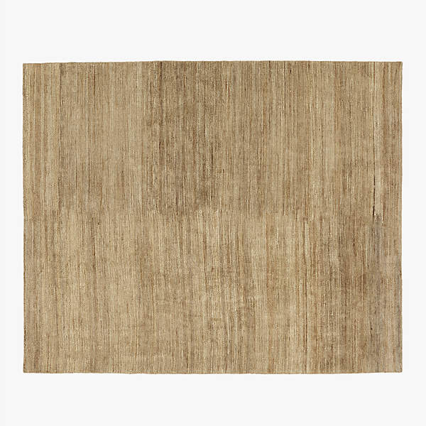 Blake Natural Handwoven Jute Area Rug 8'x10' + Reviews | CB2