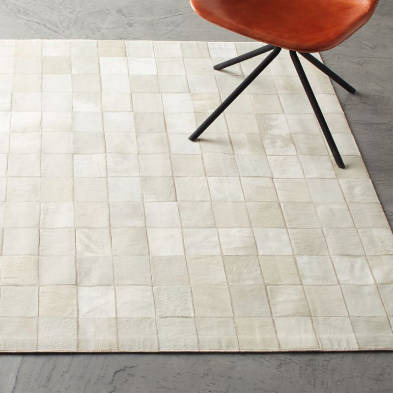 Blanchette Hide Rug Cb2, Crate And Barrel Cowhide Rug