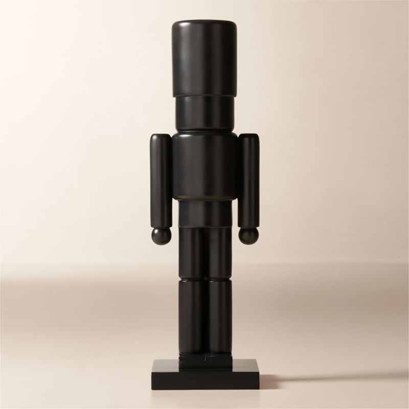 Black Cement Large Toy Soldier Figure 40" - image 1 of 3
