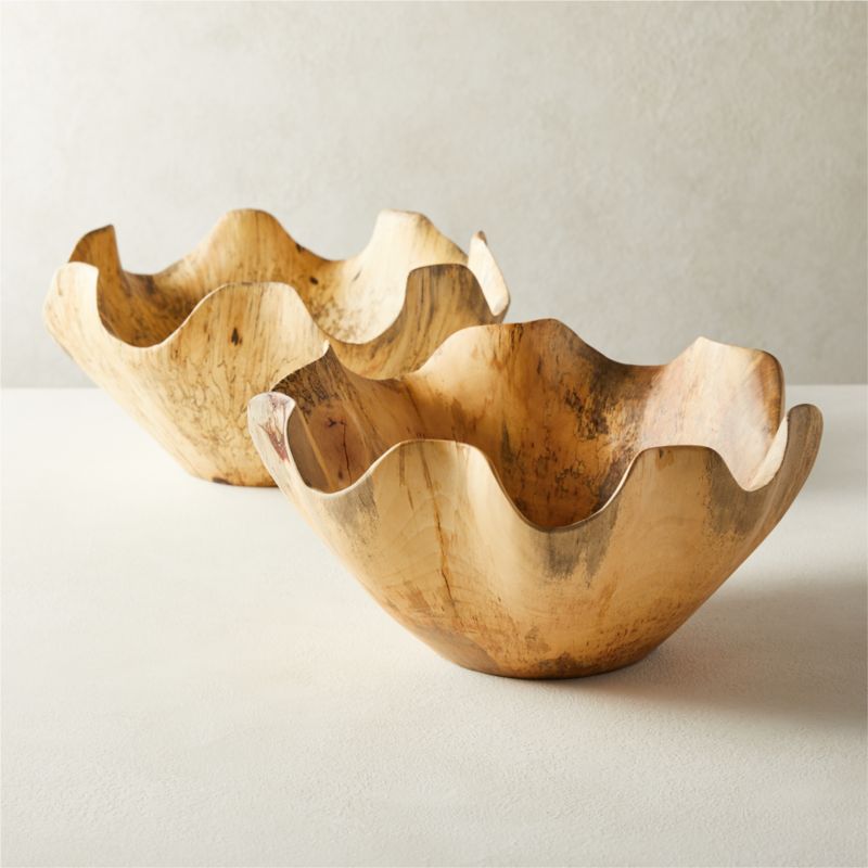 Bloom Tamarind Wood Bowl - image 2 of 5