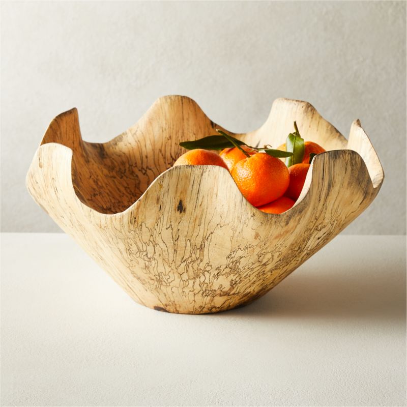 Bloom Tamarind Wood Bowl - image 1 of 5