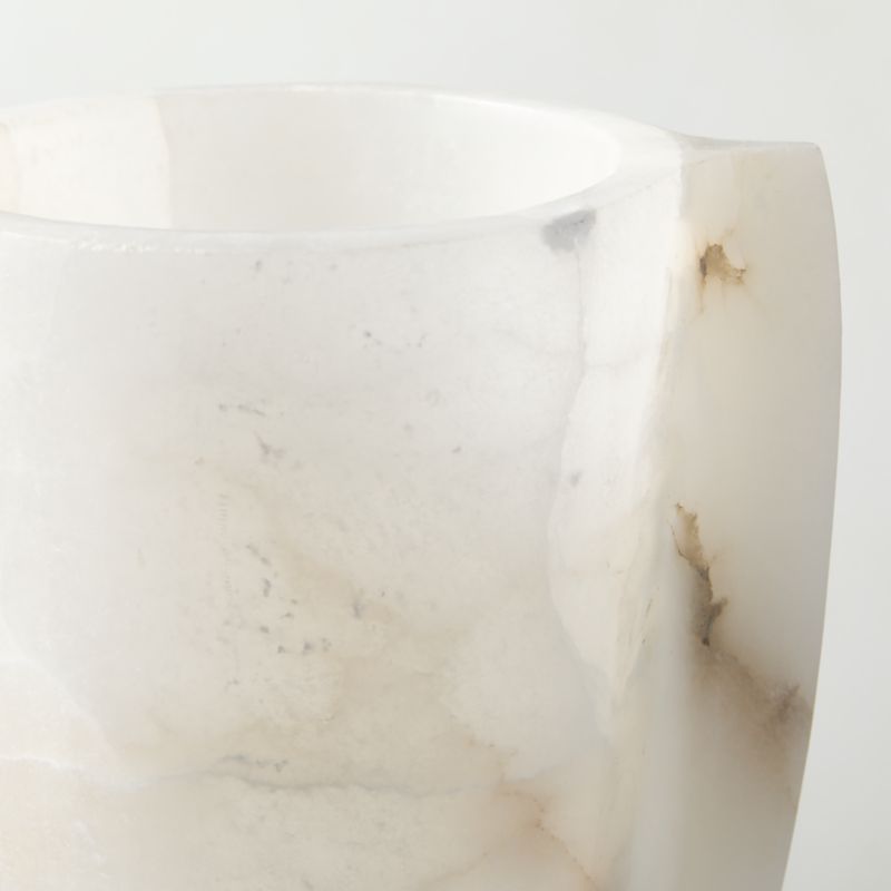 Blossom Alabaster Vase by Casa Dean by Swizz Beatz - image 2 of 5