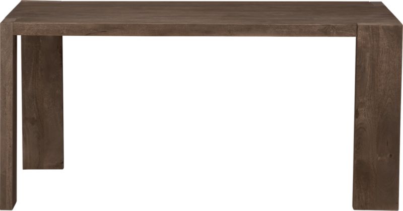 Blox 63" Rectangular Brown Wood Dining Table - image 4 of 14