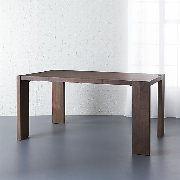 Blox Mango Wood Dining Table Cb2