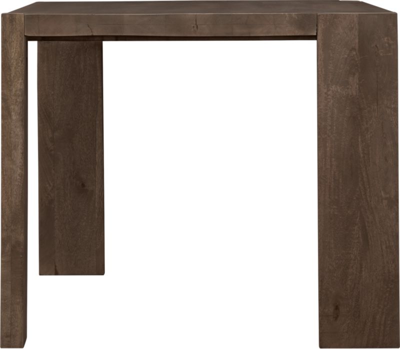 Blox 63" Rectangular Brown Wood Dining Table - image 6 of 14