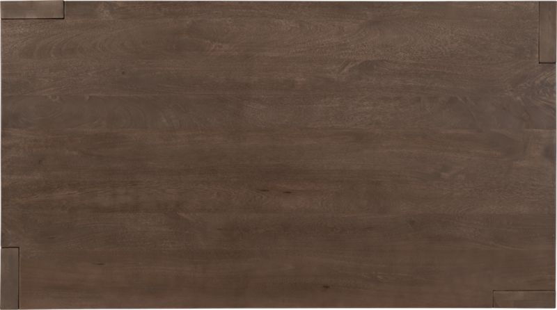 Blox 63" Rectangular Brown Wood Dining Table - image 8 of 14