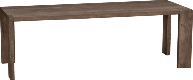 Blox 91" Rectangular Brown Wood Dining Table - image 5 of 15