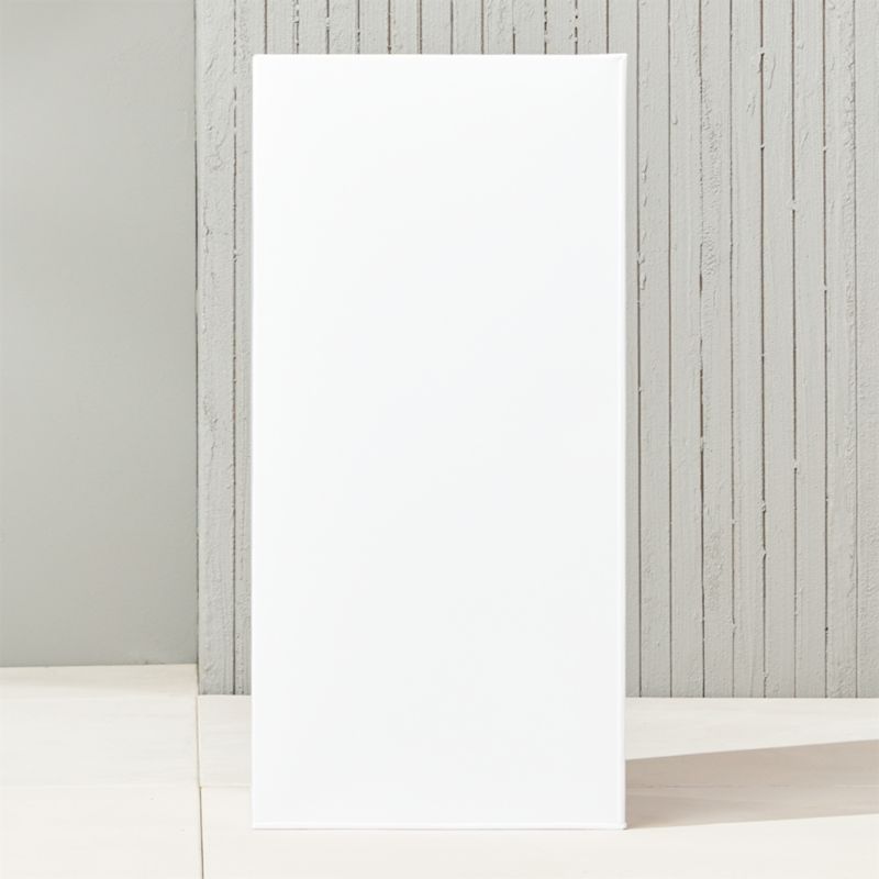 View Blox Tall White Galvanized Steel Indoor/Outdoor Planter Large details