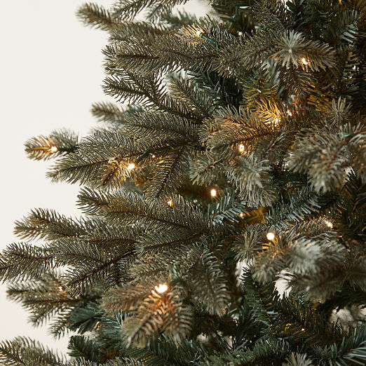 Faux Blue Spruce Christmas Tree 7.5'