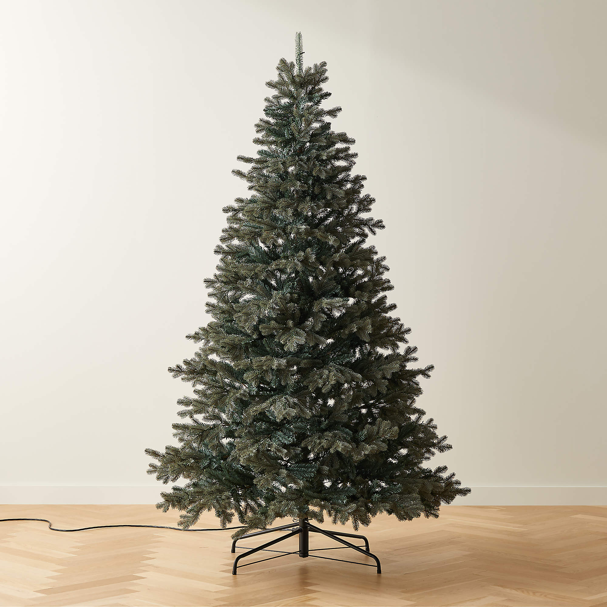 Faux Blue Spruce Christmas Tree 7 5 CB2   Faux Blue Spruce Christmas Tree 7.5 