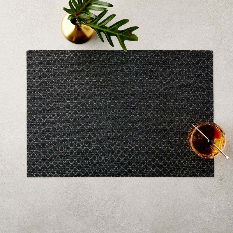 Boa Reversible Black Placemat - image 1 of 5