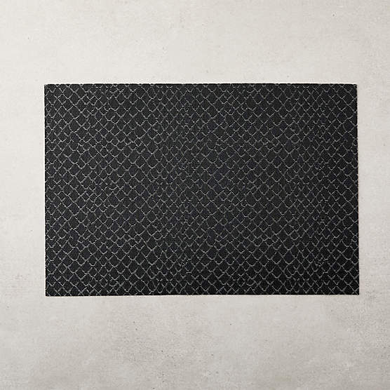 Boa Reversible Black Placemat