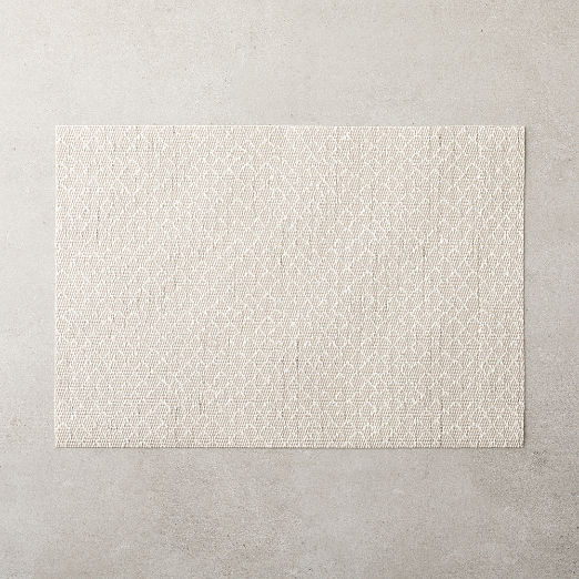 Boa Reversible White Placemat