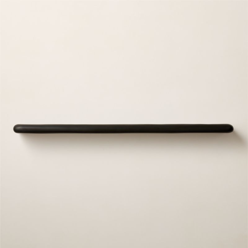 Bodene Black Resin Wall Shelf 60" - image 0 of 5