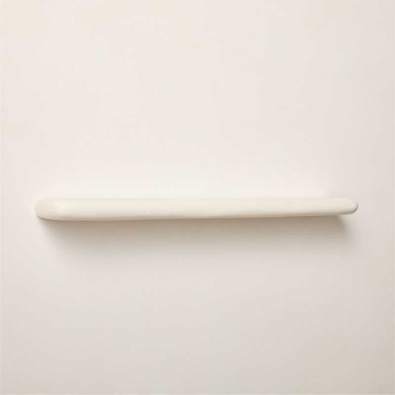 Bodene White Resin Wall Shelf 48" - image 3 of 6