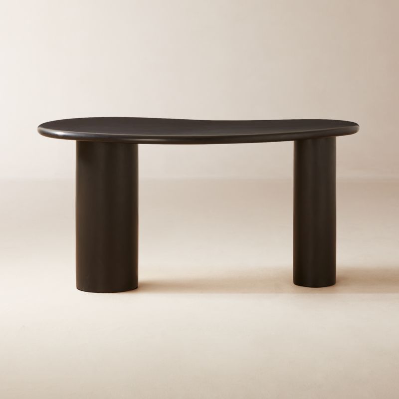 Bohne Black Resin Desk - image 0 of 9